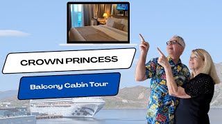 Crown Princess Balcony Cabin R714 | Princess Cruises Stateroom (Over 50s Travel)
