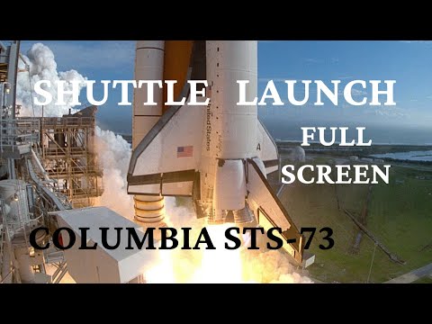 Shuttle Launch Columbia STS-73