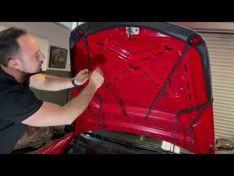 COBRA AUTO ACCESSORIES Curved Hood Bra Installation