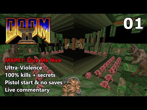 Italo Doom - MAP01: Slice Me Nice - Ultra-Violence 100%