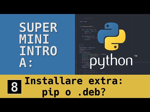 super mini intro to: Python - 08 - Installing extra packages: pip or deb?