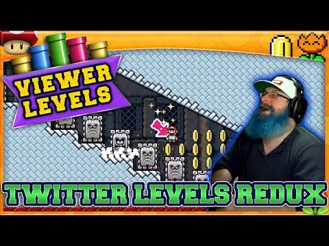 VIEWER LEVELS REDUX! [11] Super Mario Maker 2 Super Viewer Levels with Oshikorosu!