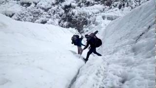 preview picture of video 'Trekking to yazghel Glacier. Trekking in Pakistan'
