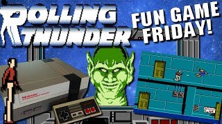 Rolling Thunder for NES (Fun Game Friday!)