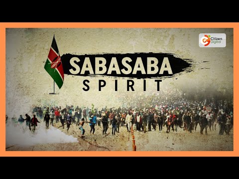 Armed youth take charge during the SabaSaba protests