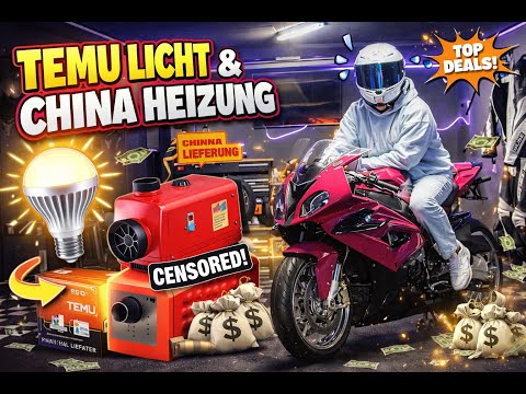 TEMU LIGHT & CHINA AUXILIARY HEATER – Best garage ever or complete garbage?!