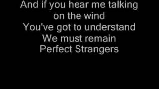 Deep Purple Perfect Strangers Lyrics