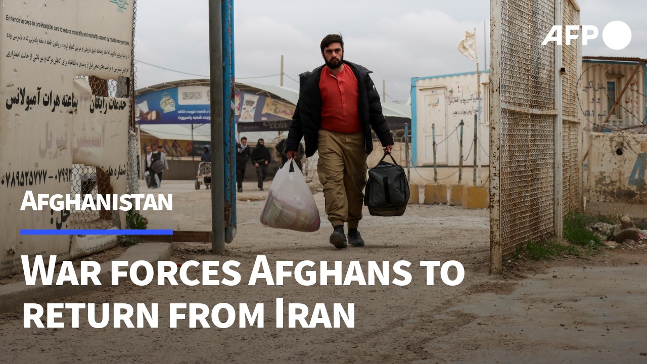 Video | 'No good choice': the Afghans forced to return from Iran | AFP