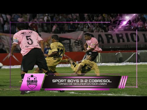Sport Boys vs Cobresol (Segunda División 2009)