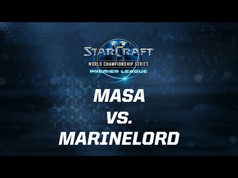 StarCraft 2 - MaSa vs MarineLorD (TvT) - WCS Premier League Ro32 - Group D