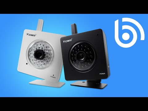 Y-Cam Black & Knight Wireless IP Camera with Infrared Night Vision