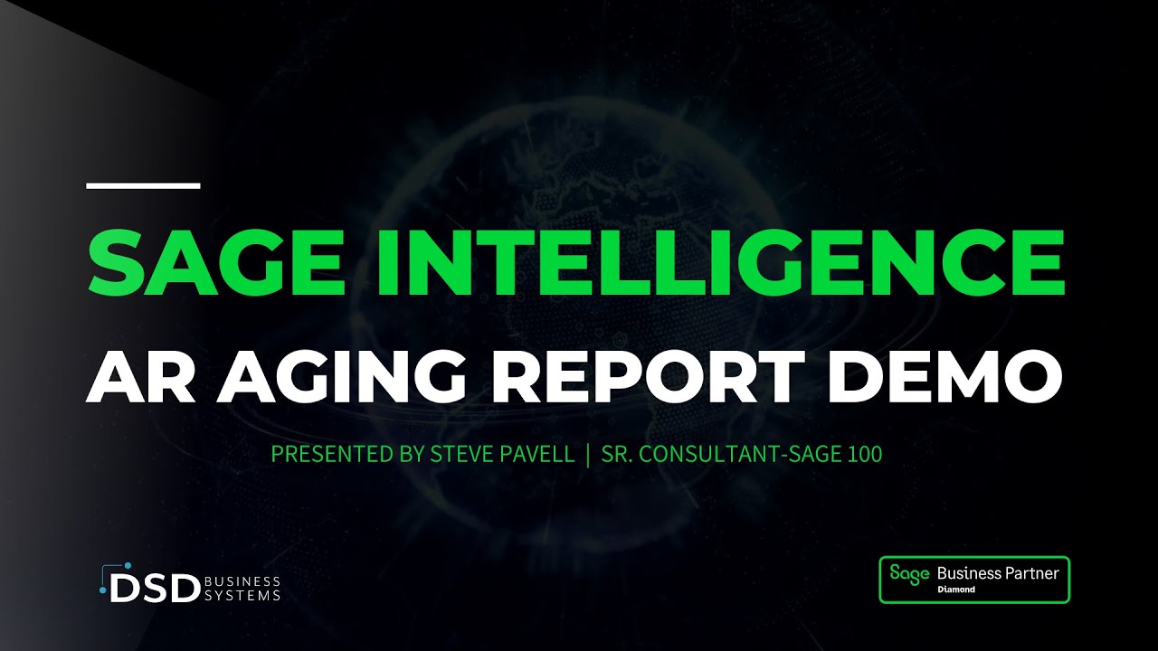 Sage Intelligence Product Demo: AR Aging Report