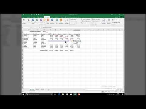 Part of a video titled How to locate errors in formulas when using Excel - YouTube