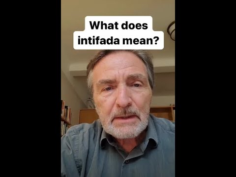 What does intifada mean?
