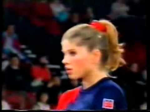 Laura Timmins - 1993 Worlds AA Prelims - Vault 1