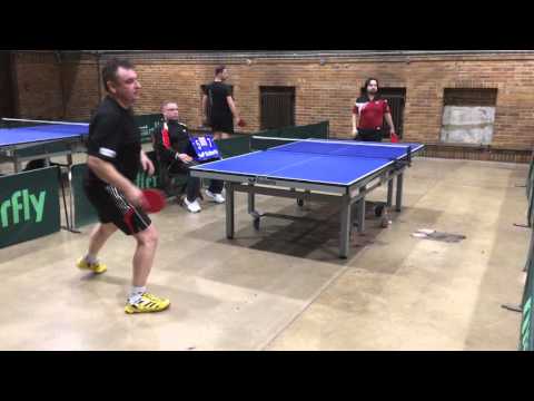 Marc Villanueva  vs Sylwester Sobota -  Net & Paddle vs EJ Plumbing - Chicago Table Tennis League