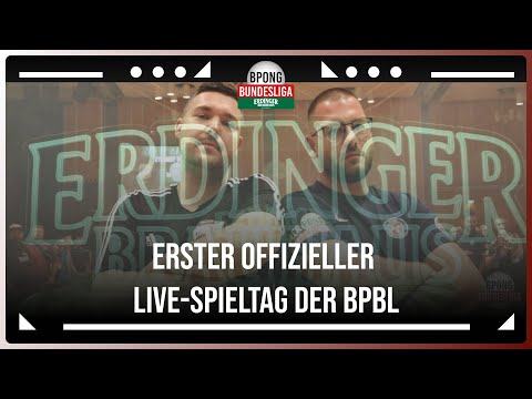 Erster offizieller Beer Pong Live-Spieltag | BPong-Bundesliga