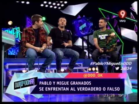 VERDADERO O FALSO - MIGUE Y PABLO GRANADOS - PRIMERA PARTE - 22-08-14