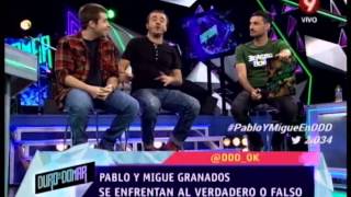 VERDADERO O FALSO - MIGUE Y PABLO GRANADOS - PRIMERA PARTE - 22-08-14