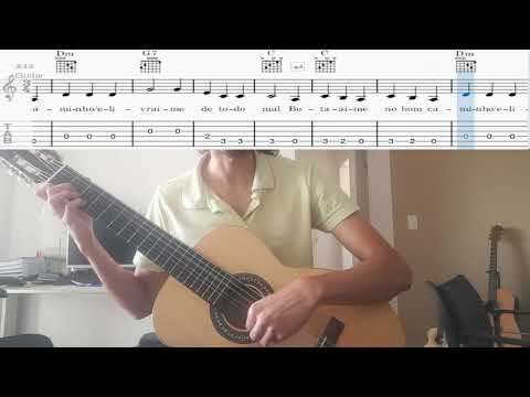 1 - Dou viva a Deus nas alturas - Cruzeirinho do Mestre com tablatura