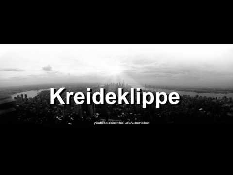 How to pronounce Kreideklippe in German - Perfectly