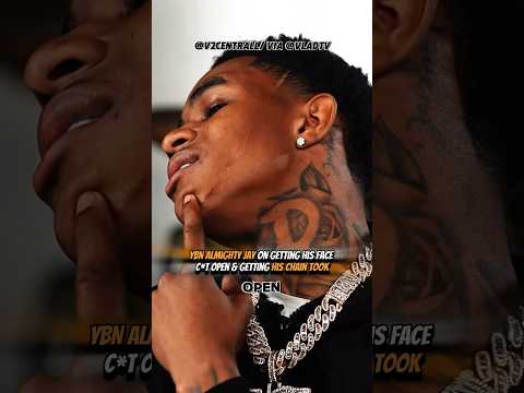 YBN Almighty Jay On Getting His Face ✂️ ￼Open And His Chain Took😳 #ybnalmightyjay