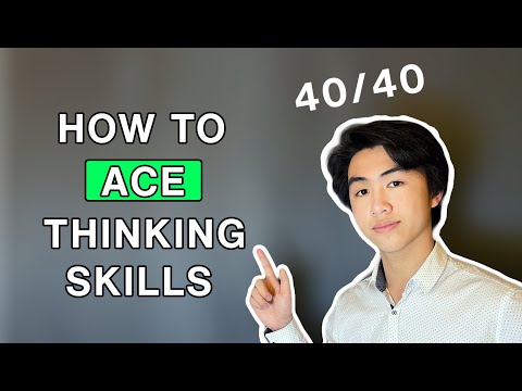 Thinking Skills Breakdown The Intro O C Selective Placement Test