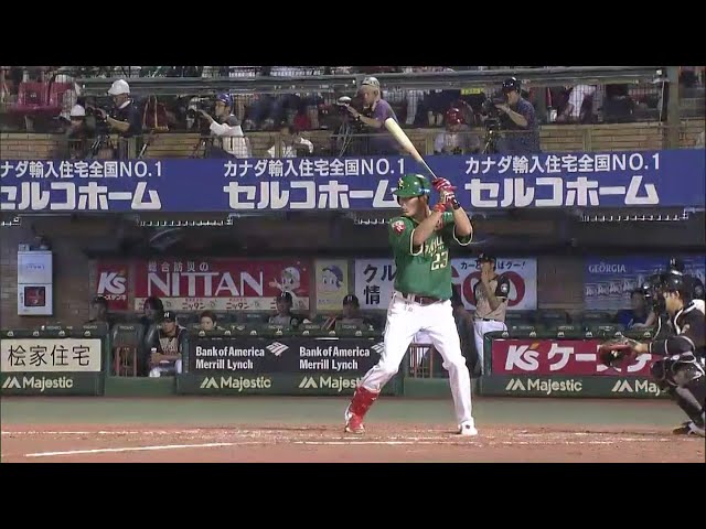 【3回裏】高めのストレートを捉えた!!イーグルス・聖澤先制タイムリー 2015/8/15 E-F