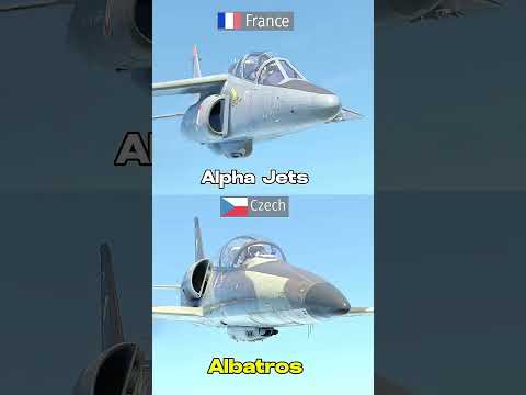 France Alpha Jet Vs Czech Albatros #shortsfeed #shorts