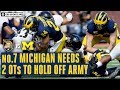 Army vs. Michigan Recap: No. 7 Wolverines SURVIVE Upset Bid With Double-Overtime Win | CBS Sports HQ