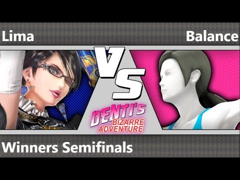 DBA 7 - Lima (Bayonetta) vs Balance (Wii Fit Trainer) Winners Semifinals - Smash 4
