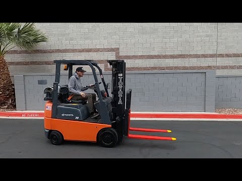 TOYOTA 7FGCU15 3,000lb LP (Propane) #2654 - Forklift for Sale