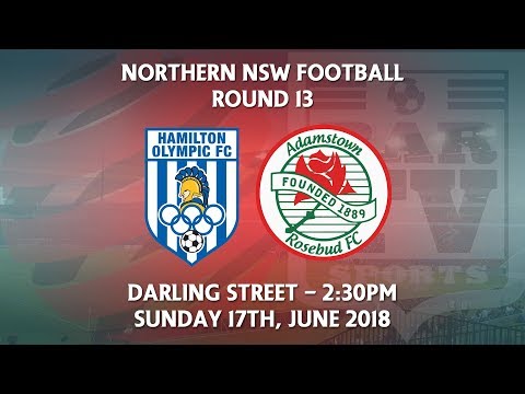2018 NNSWF NPL Round 13 - Hamilton Olympic FC v Adamstown Rosebud FC