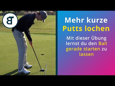 Die beste Putt - Übung | Lerne den Ball gerade starten zu lassen | Lieblingsdrill von Jordan Spieth