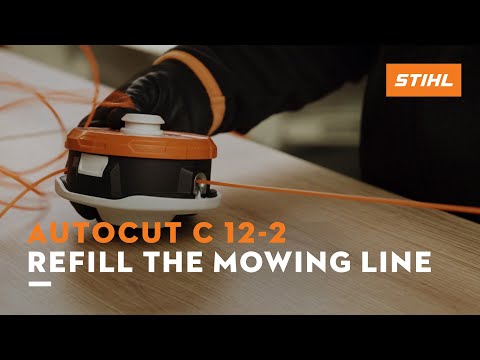 Refilling the AutoCut C 12-2 mowing head | STIHL
