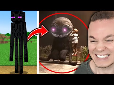 Pat - Minecraft Mobs CAUGHT IN REAL LIFE... 😲