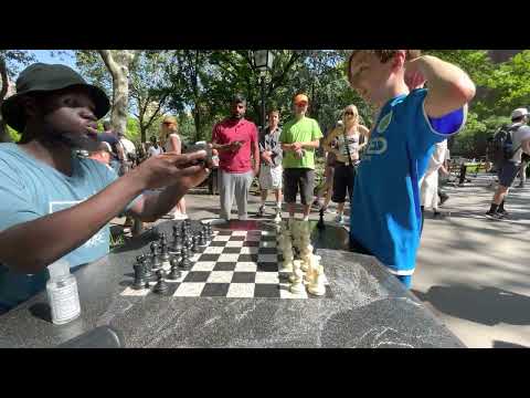 Destroyed by a 12 year old chess prodigy at washington sqaure park part 2