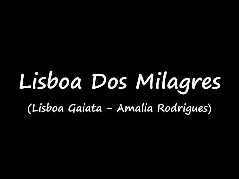 Lisboa Dos Milagres - Música Popular Portuguesa