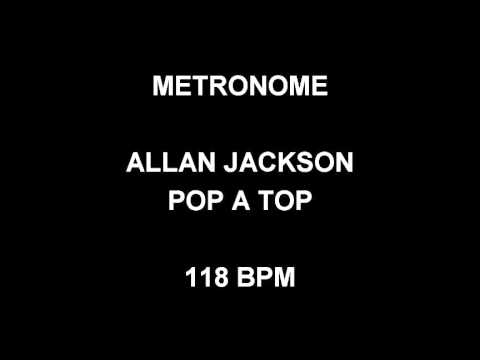 METRONOME 118 BPM Allan Jackson POP A TOP