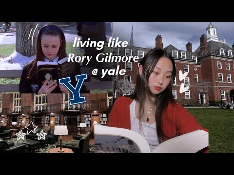 yale student lives like rory gilmore for a day. ????☕️???? | study vlog, good food, reading