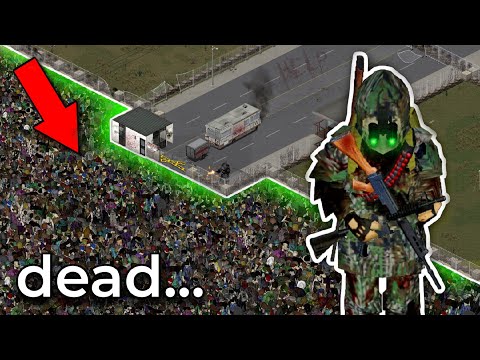 Can I survive for 100 days in the Project Zomboid military base?