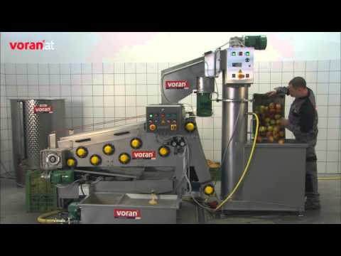 voran Bandpresse EBP500 und Waschanlage WA LC