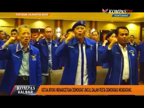 Ketua BPOKK Menargetkan Demokrat Unggul dalam Pesta Demokrasi Mendatang - Kompas TV Pontianak