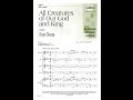 All Creatures of Our God and King (SATB) - Bryan Sharpe