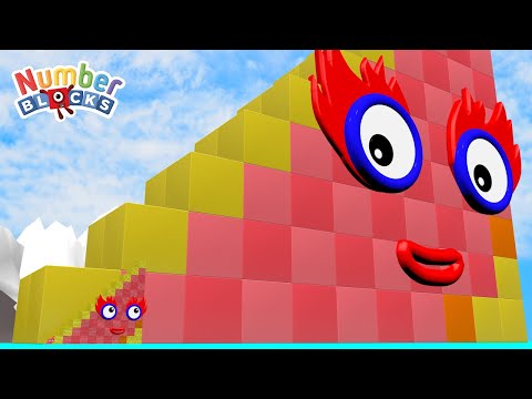 New Meta Numberblocks Puzzle 132 MILLION BIGGEST - Learn to Count Big Numbers!