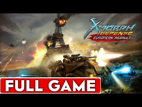 X-Morph Defense European Assault DLC Full Game Walkthrough Longplay