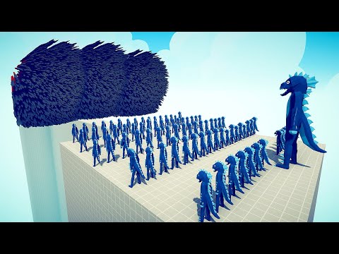 100x GODZILLA + GIANT vs EVERY GOD - Totally Accurate Battle Simulator TABS