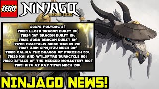 2025 Set List and Egalt Concept Art! 🐉 Ninjago Dragons Rising News!