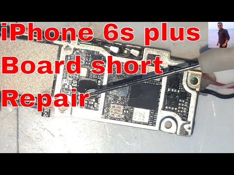 iPhone 6S Plus Dead Shorted Board Fix Repair