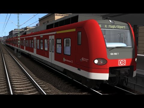 TS 2017 Gameplay | S5 nach Hannover Flughafen | BR 424 | feat. HamburgLetsPlayTV